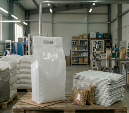 Пакет для сухих кормов и комбикормов